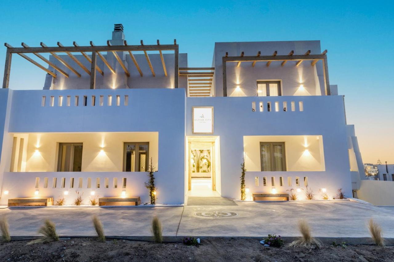 Alenor City Hotel Naxos City エクステリア 写真